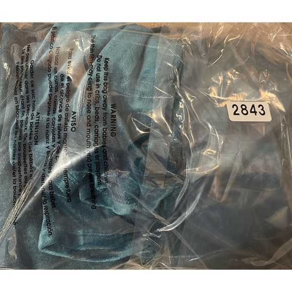 Free People Sleeves Glorious Sleeves Pullover Teal Velvet Sleeve Sweater NWT XS - Picture 12 of 14